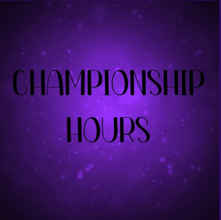 CHAMPIONSHIP HOURS